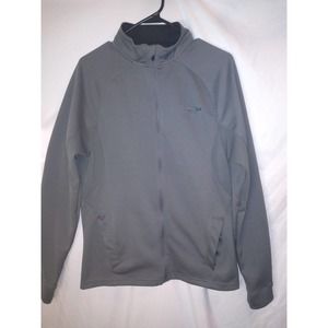 Champion Women's Jacket Athleisure/Activewear Exercise Workout Gray- Size Small